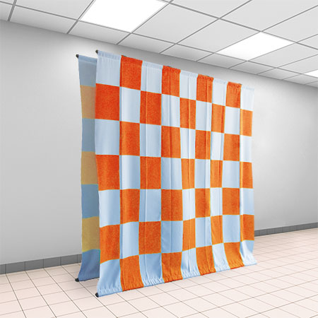 楽々バックパネルクロスバータイプ ストレート(3×3)商品画像