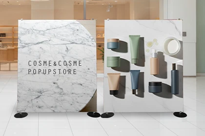 通行人の関心を引き付ける装飾イメージ